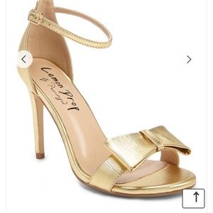 Lemon Drop by Privileged Bow High Heels